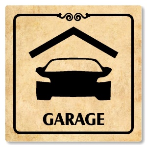 Garage, 148x148mm, pergamen, Texas